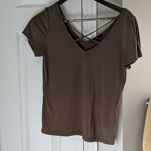 Greenish grey T shirt